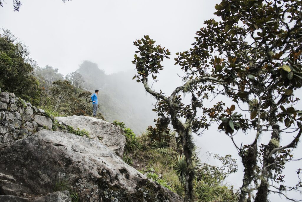 Randonnée en altitude au Macchu Picchu