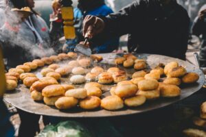 Street food in India