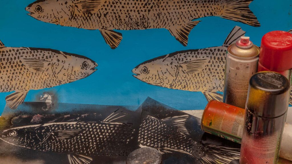 Pochoir poisson