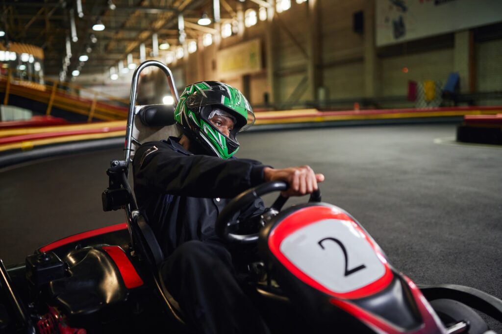 casque de karting