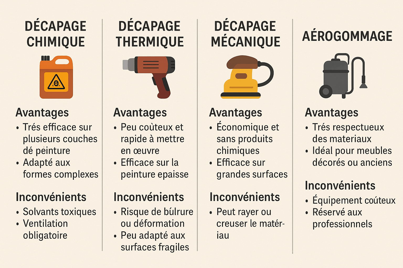 infogrpahie décapage