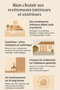 revetement interieur exterieur